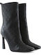 Leather Women's Ankle Boots Black