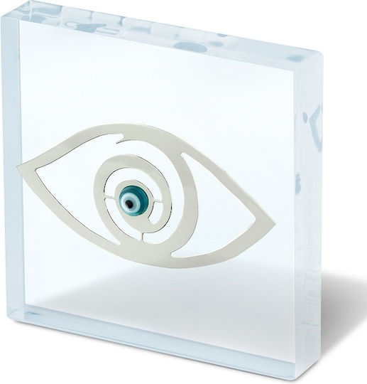 Tabletop Lucky Charm Burner Transparent made of Plexiglass 10x10cm 1pcs