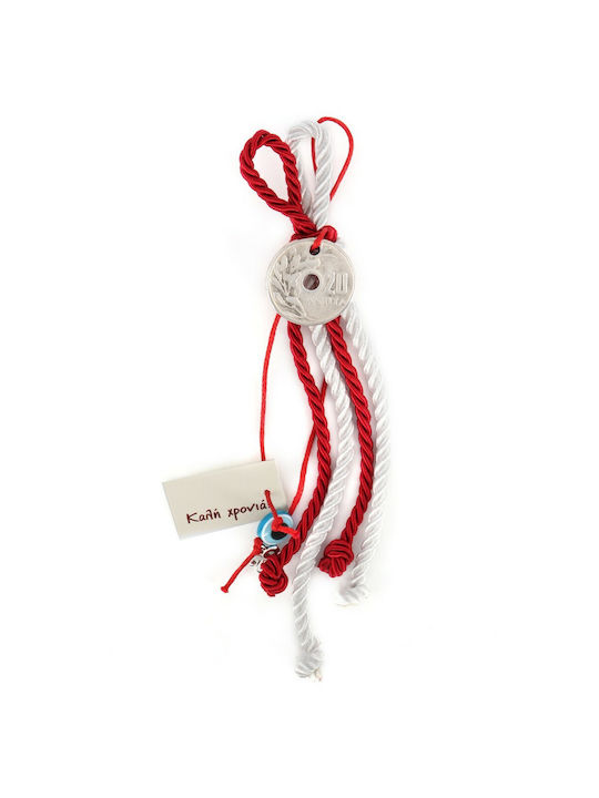 Hanging Lucky Charm Red made of Metal 1pcs