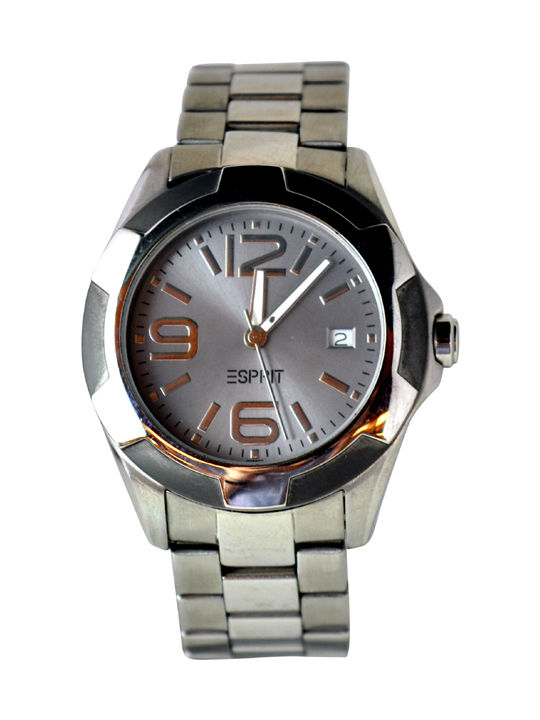 Esprit Stainless Uhr mit Silber Metallarmband