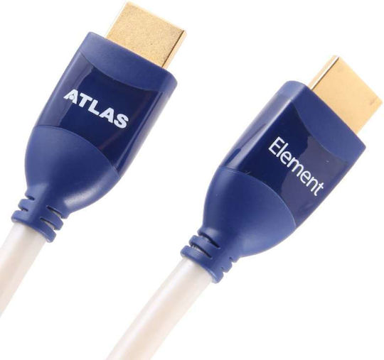 Atlas Cables Element Кабел HDMI Мъжки - HDMI Мъжки 2м Черен