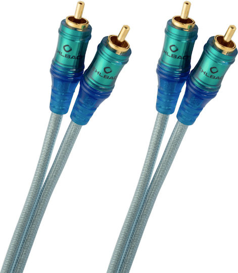 Oehlbach Кабел 2x RCA male - 2x RCA female 1.5м D1C92024