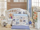 Babytale Baby Crib Bedding Set 3pcs Blue