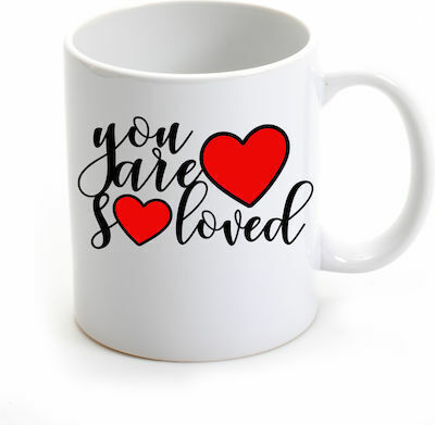 You Are So Loved Κούπα Κεραμική Λευκή 325ml