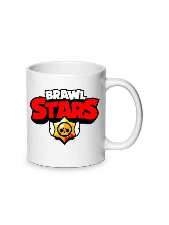 Stars Tasse Keramik Weiß 330ml 1Stück