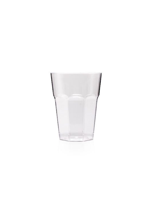 Rubikap Set of Glasses Cocktail/Drinking made of Plastic 350ml 20pcs