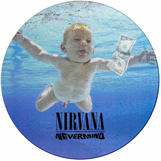 Koupakoupa Nirvana Nevermind Плот за рязане Стъклен Син 30x30см 1бр