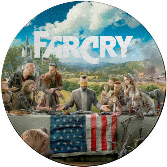 Koupakoupa Farcry Schneidebrett Glas Mehrfarbig 30x30cm 1Stück