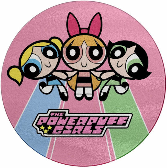 Koupakoupa Powerpuff Girls Плот за рязане Стъклен Розов 30x30см 1бр