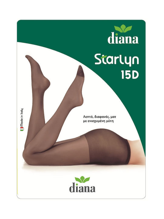 Diana Women's Pantyhose Sheer 15 Den Beige