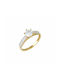 Single Stone from Gold 14K