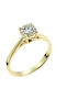 Single Stone from Gold 14K