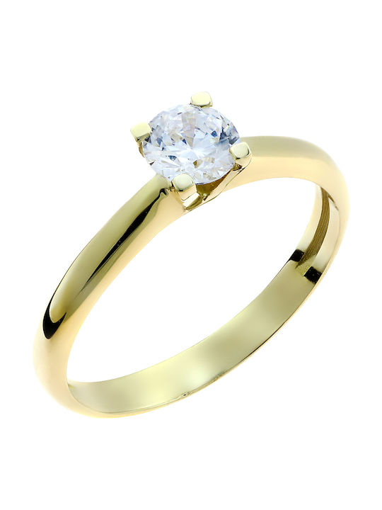 Single Stone from Gold 14K