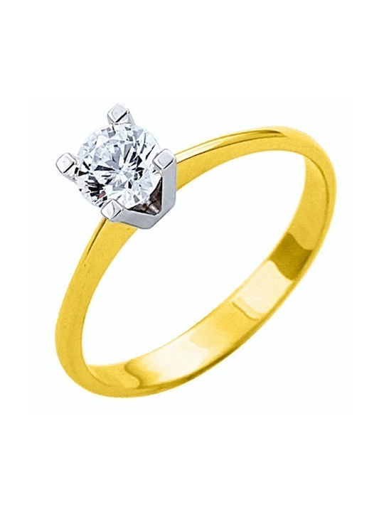 Single Stone from Gold 14K