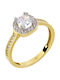 Single Stone from Gold 14K