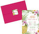 LiebeQueen Aloha Tropical Invitație de Botez cu Plic