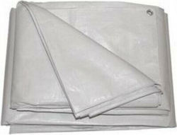 Wasserdicht Plane 190gr/m² 3x4m. Hohe Beanspruchung Weiß