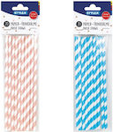 Stylex Creative Straws Paper Multicolored 20pcs