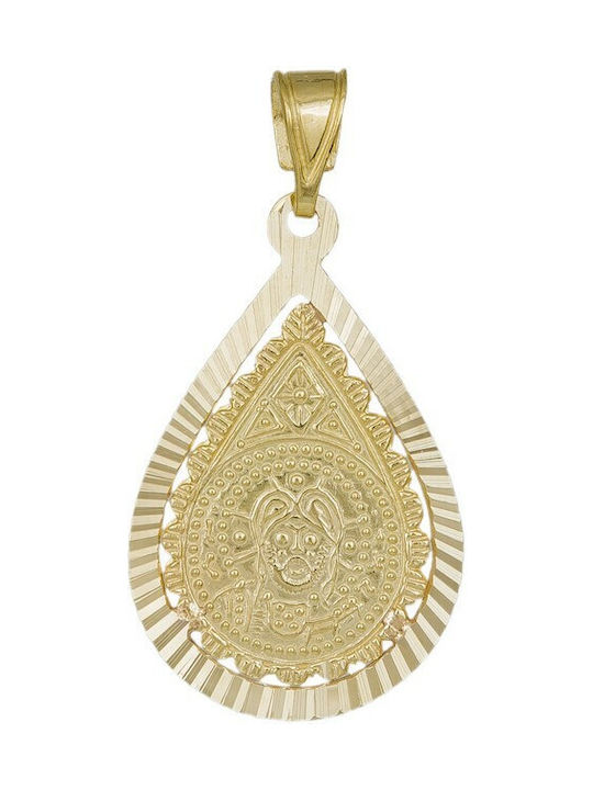 Pendant Kids Talisman Constantine from Gold 14K 013910