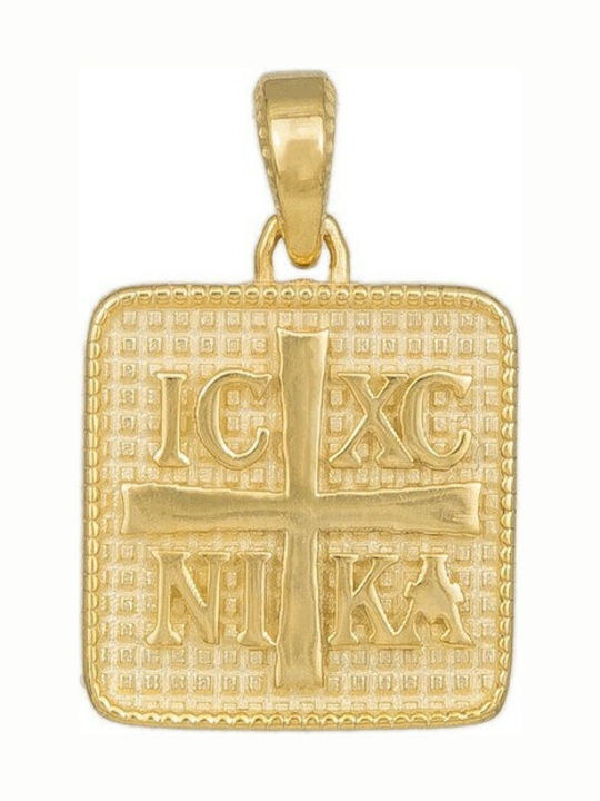 Μενταγιόν Κωνσταντινάτο Χρυσό 14K