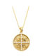 Art d or Pendant Kids Talisman Double Sided with Chain Konstantinato made of Gold 9K ARDP-KAL-215