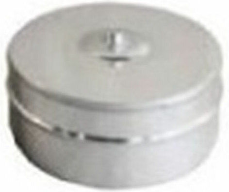 Πώμα/Τάπα Καπνοδόχου Μεταλλικό 180mm Ασημί