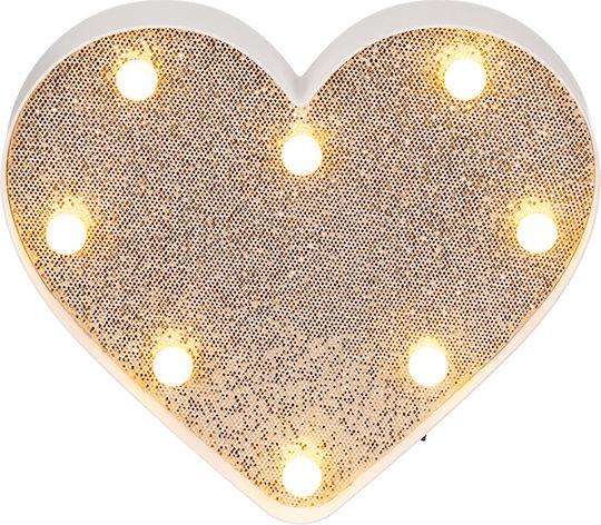Dekorative Lampe Herz