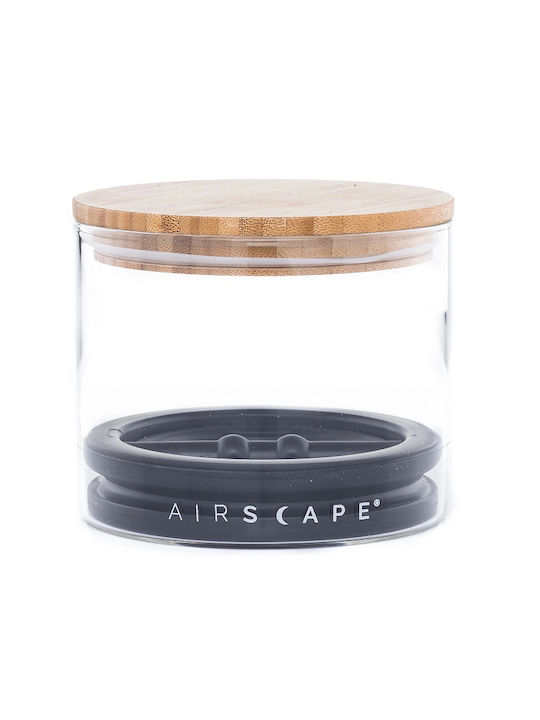 Box Coffee with Lid Glass Transparent 850ml