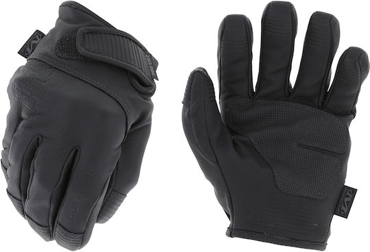 Mechanix Wear Covert Gloves for Work Black Leather 1pcs