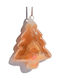 Christmas Glass Tree Ornament Bronze