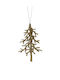 Christmas Tree Ornament Gold