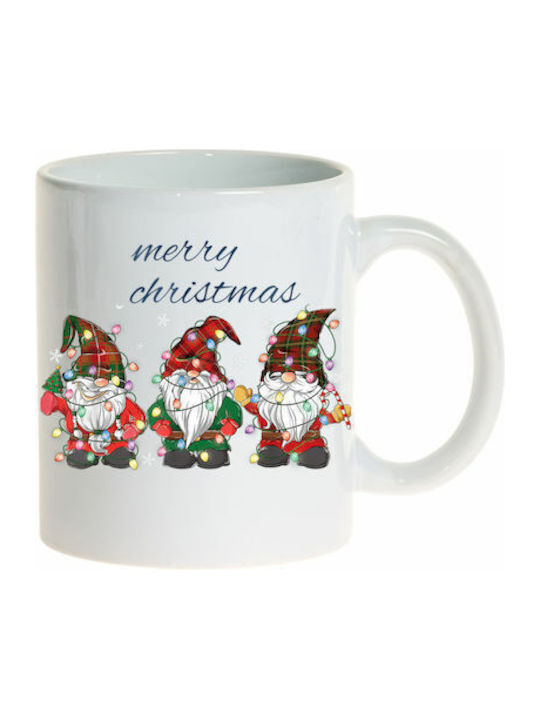 Merry Christmas Christmas Mug Ceramic 1pcs