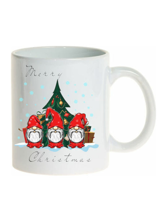 Merry Christmas Christmas Mug Ceramic 1pcs