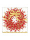 Caspari Set of Christmas Napkins Disposable L12.5xW12.5cm. 20pcs