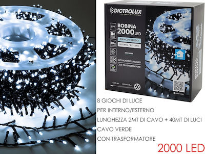 2000 Λαμπάκια LED σε Σειρά