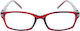 Michael Pachleitner Group Women's Reading Glasses +3.50 in Red color KLH142-1