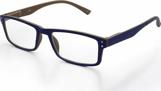 Frog Optical Reading Glasses +1.00 in Navy Blue color
