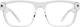 Spy Discord Optical Crystal Crystal Διάφανος Κοκκάλινος Σκελετός Γυαλιών 5700000000070