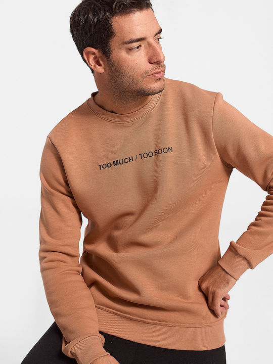 Cotton4all Too Much 522 Sweatshirt Braun