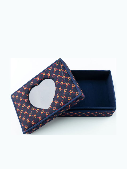 Vostex Κουτί Κοσμημάτων Μπλε 12x16cm