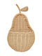 OYOY Decorative Basket Wicker Beige 31x16x49cm