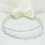 Handmade Silver Plated Wedding Crowns