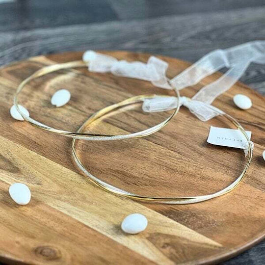 Louvaris Versilbert Hochzeitskronen