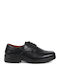 Lace-up Men's Leather Casual Shoes Black