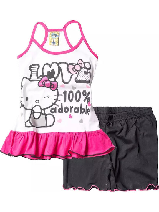 Like Kids' Pajamas Summer Fuchsia