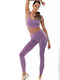 Abrielle P-22 Frauen Sport-BHs Sport-BH Flieder