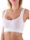 Women's Sports Bra without Padding White