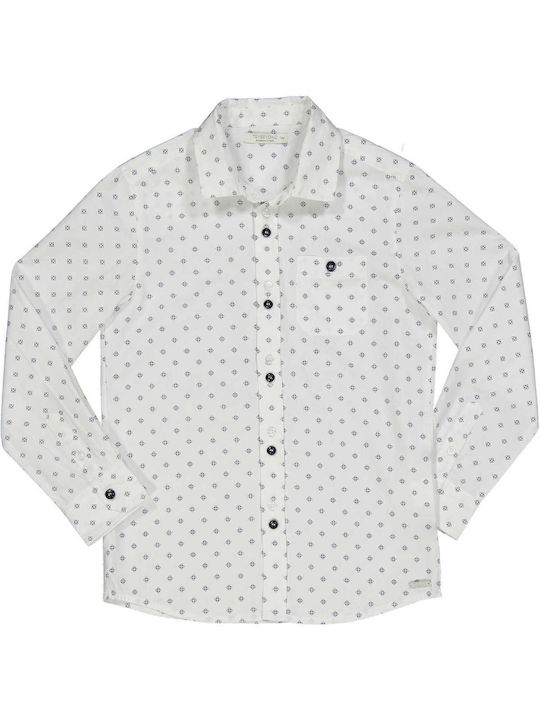 Birba Trybeyond Kids Polka Dot Shirt White