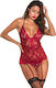 La Lolita Amsterdam Corsete Sexy Red