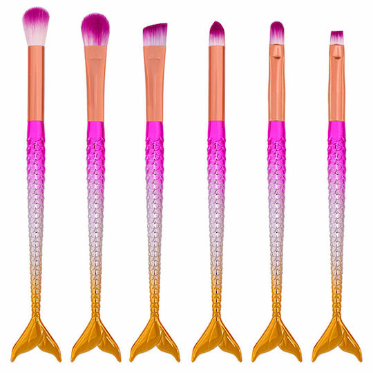 Beautyware Set cu Pensule de Machiaj din Păr Sintetic 6buc